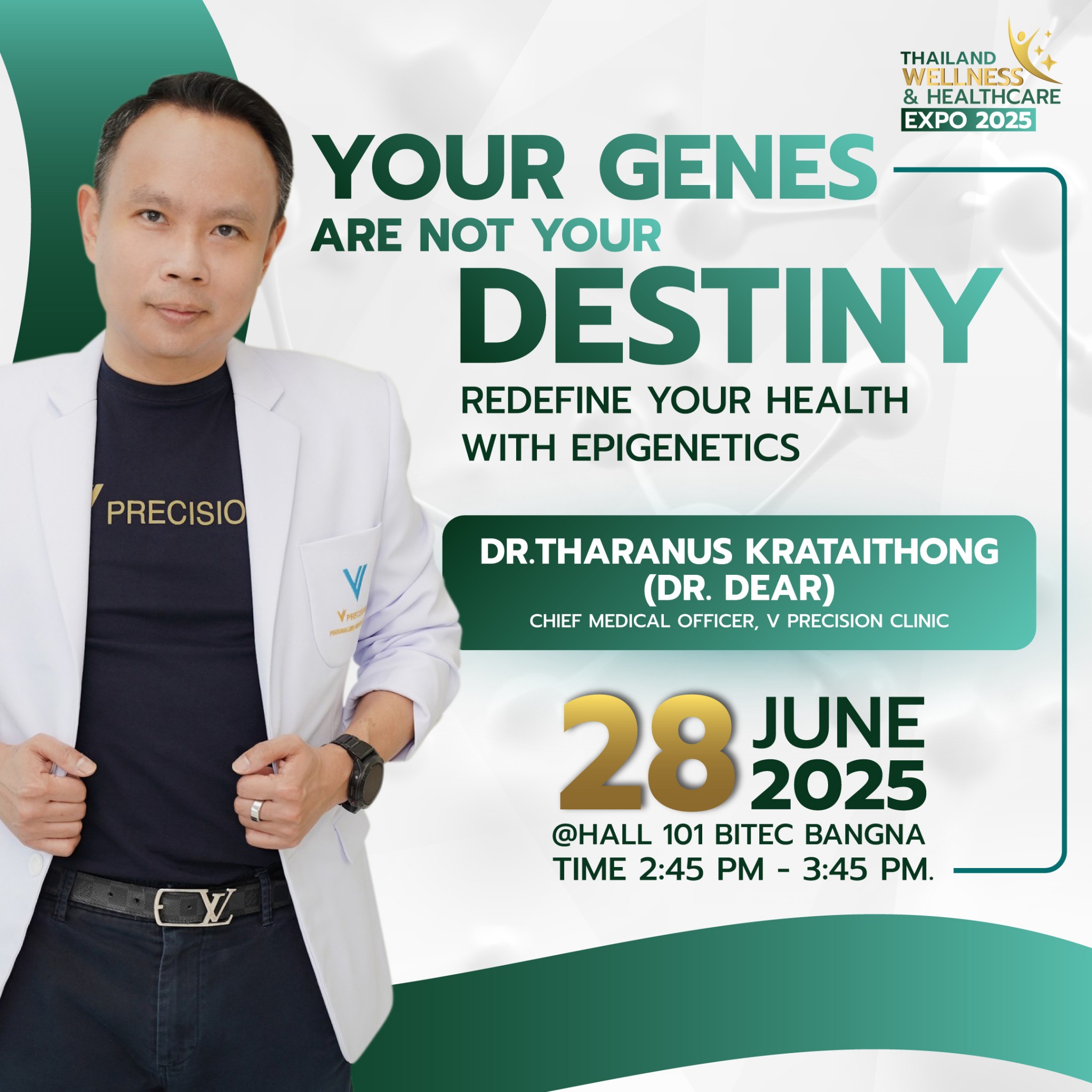 Your Genes Are Not Your Destiny: Redefine Your Health with Epigenetics