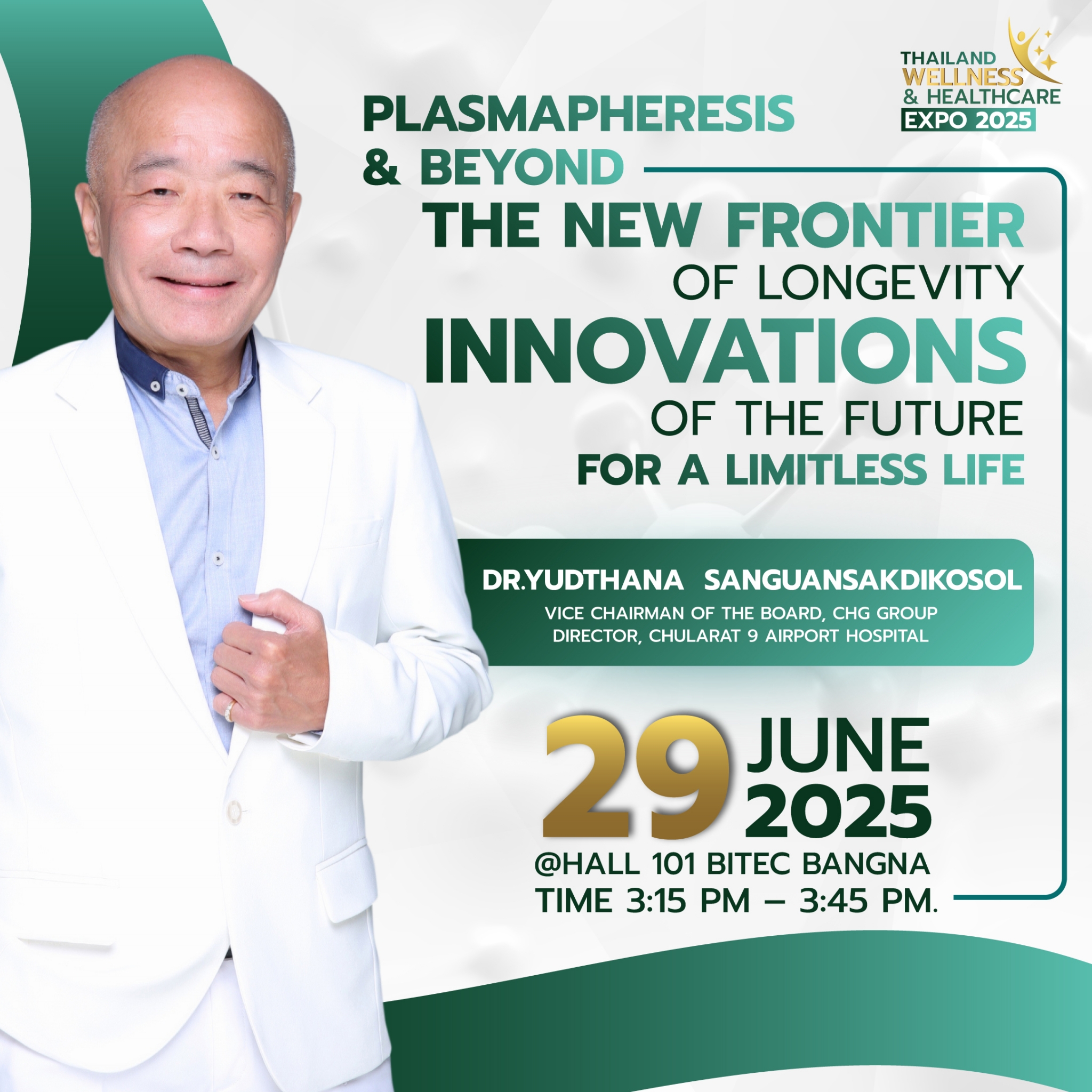 Plasmapheresis & Beyond: The New Frontier of Longevity “Innovations of the Future for a Limitless Life”